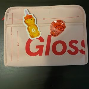 Glossier beauty bag